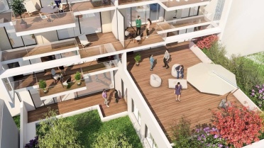 Perspective 3D de terrasse