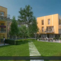 Film d’animation 3D de visite extérieure à l’attention de la promotion immobilière