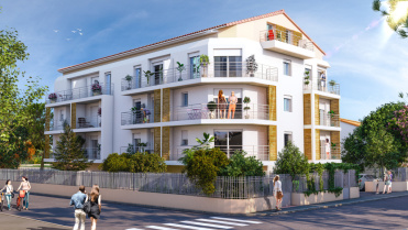 Illustration 3D de projet immobilier à Vaccares