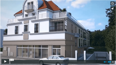 Film 3D d’animation simple de promotion Immobilière