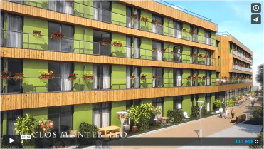 Film 3D d’animation de promotion Immobilière de logements seniors